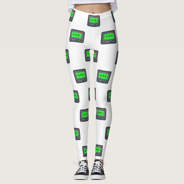 Emoji Pager leggings (Front)