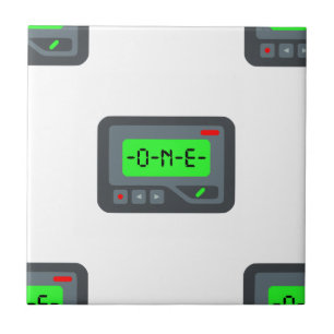 emoji pager tile