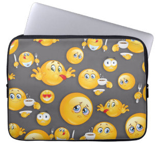 Emoji Pattern 2 Laptop Sleeve