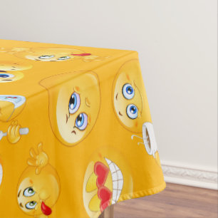 Emoji Pattern 2 Tablecloth