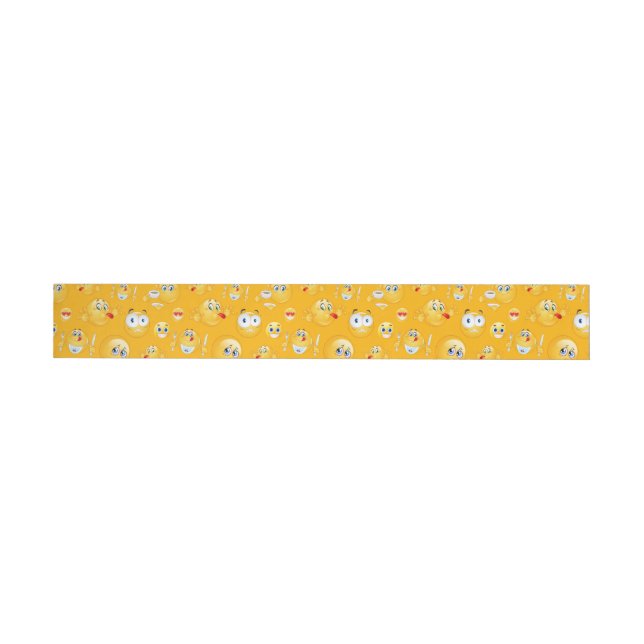 Emoji Pattern 2 Wraparound Address Label (Individual)