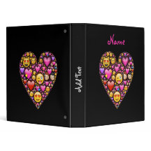 EMOJI Pink Black Girls Love Emoticons Party