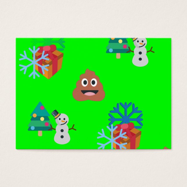 emoji poop de noël (Devant)