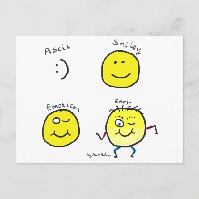 Emoji Postcard (Front)