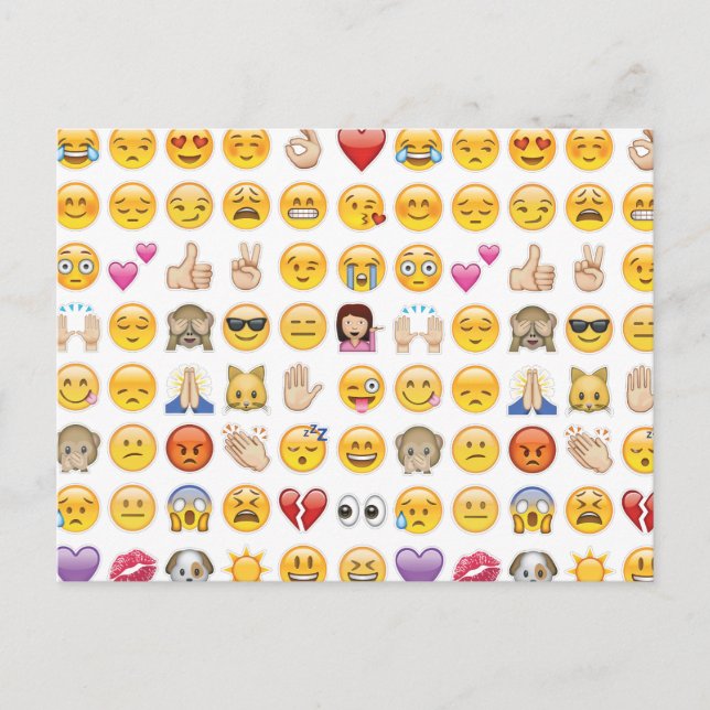 emoji postcard (Front)