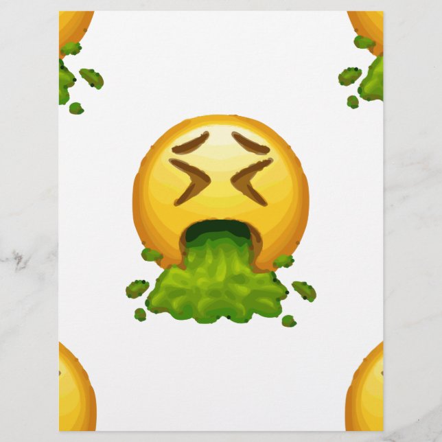 emoji puking (Front)