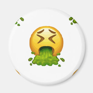 emoji puking magnet