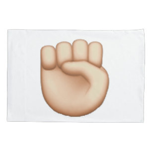 Emoji - Raised Fist Pillowcase