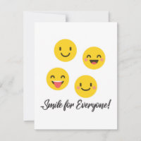 Emoji smile for everyone