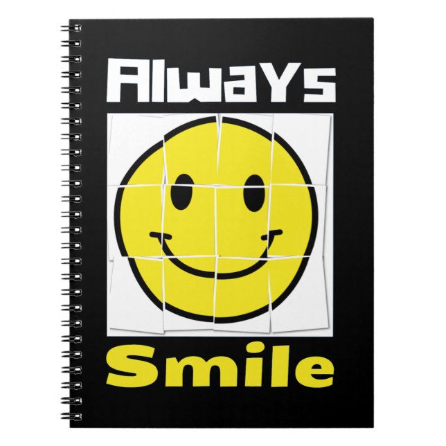 emoji smile notebook (Front)