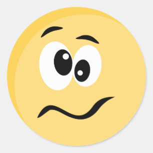 Emoji Sticker with Happy Face