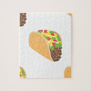 emoji taco jigsaw puzzle