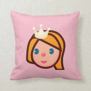 emoji throw pillow