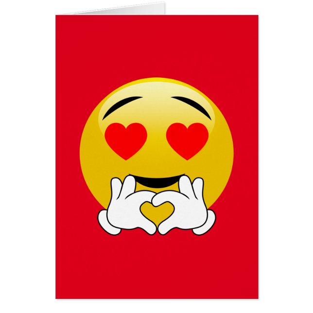 Emoji With Heart Eyes & Hands (Front)