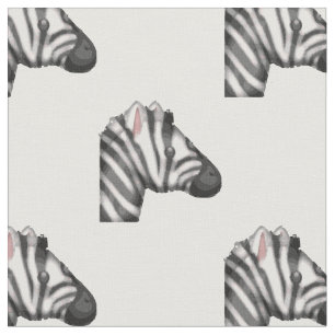 emoji zebra fabric