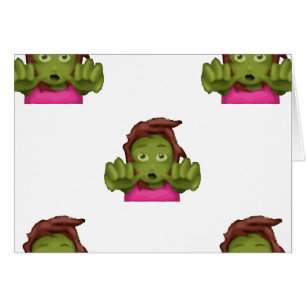 emoji zombie femme