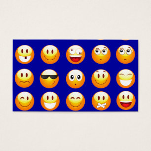 emojis bleu foncé