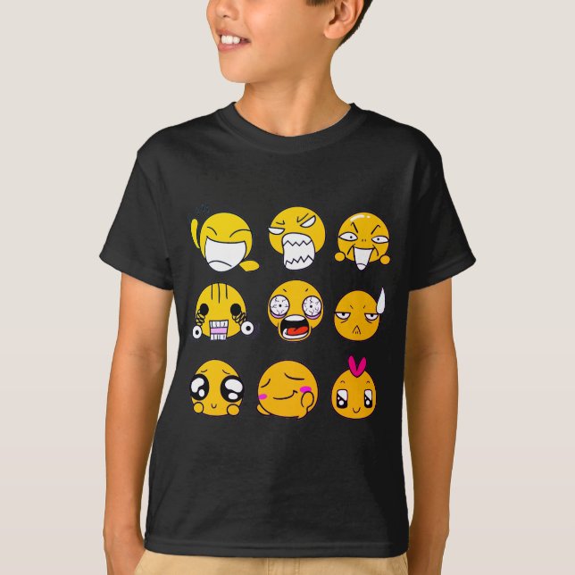 emojis cute T-shirt (Front)