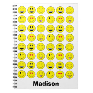 "Emojis" Personalized Notebook