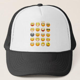 emojis trucker hat