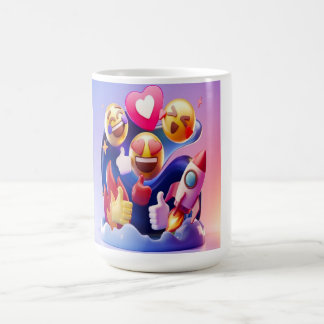 Emojis Unleashed A Fun, Colourful Adventure Coffee Mug