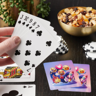 Emojis Unleashed A Fun, Colourful Adventure Playing Cards