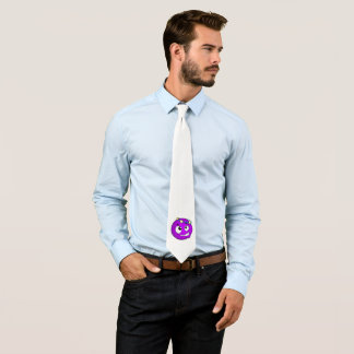 Emote Face Neck Tie