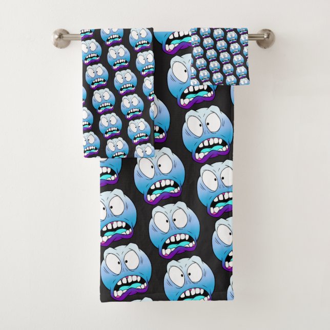 Emote Face Towel Set (Insitu)