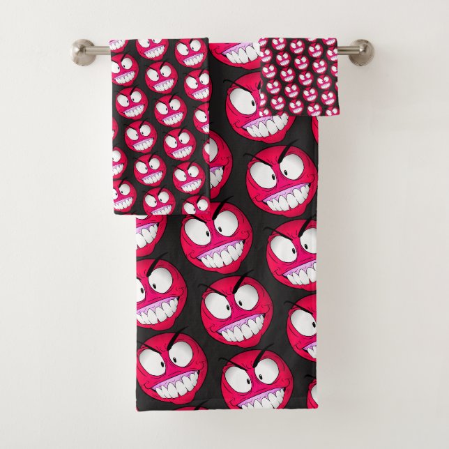 Emote Face Towel Set (Insitu)