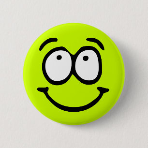 Emoticon Customizable Background Button