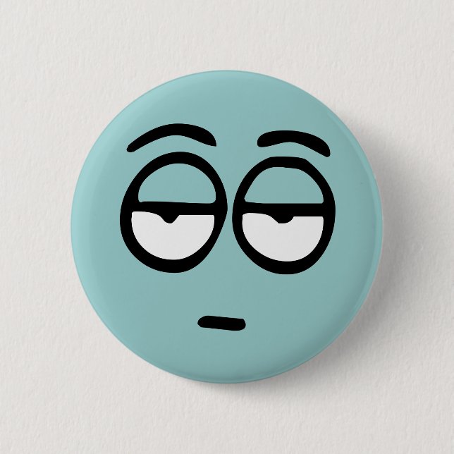 Emoticon Customizable Background Button (Front)