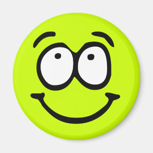 Emoticon Customizable Background Magnet