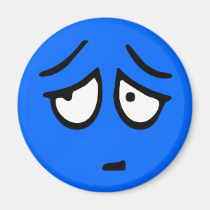 Emoticon Customizable Background Magnet