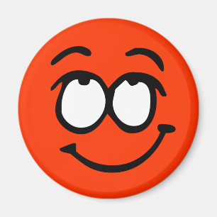 Emoticon Customizable Background Magnet