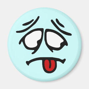 Emoticon Customizable Background Magnet