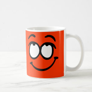 Emoticon Customizable Background Mug