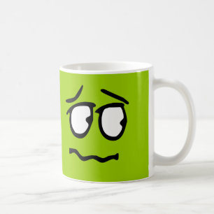 Emoticon Customizable Background Mug