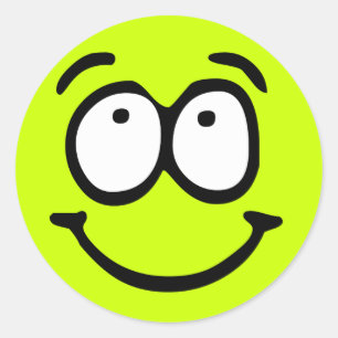 Emoticon Customizable Background Sticker