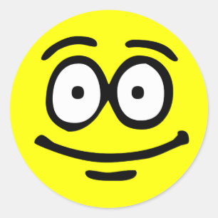 Emoticon Customizable Background Sticker