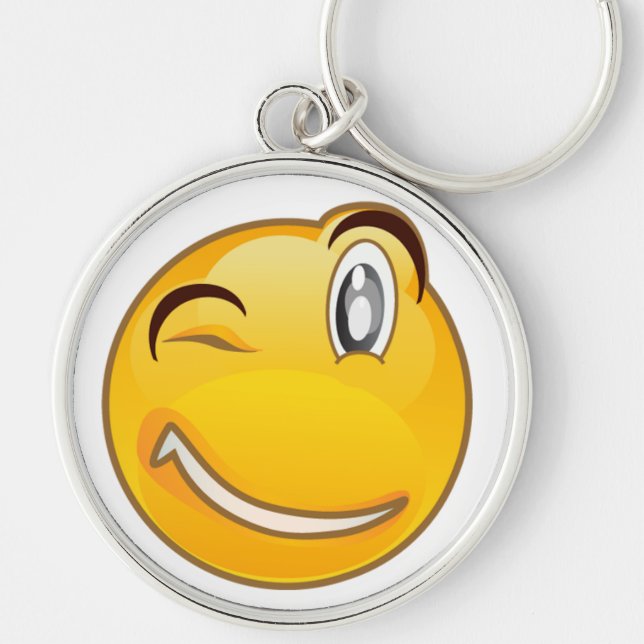 Emoticon Keychain (Front)