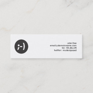 Emoticon Profile Business Card