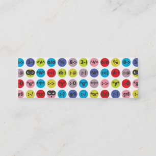 Emoticon Profile Business Card