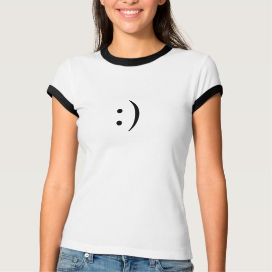 Emoticon Smile { :) } T-Shirt