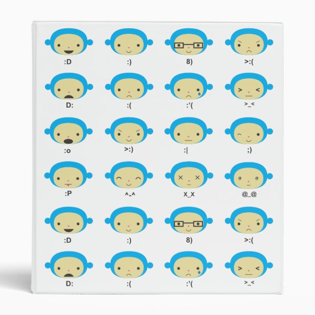 Emoticonal Monkey Binder (Front)