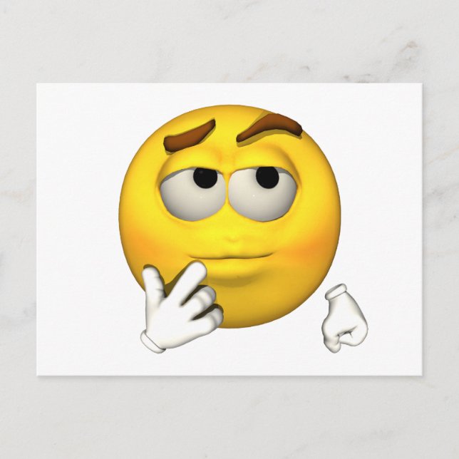 Emotion Guy - Sarcastic Postcard (Front)