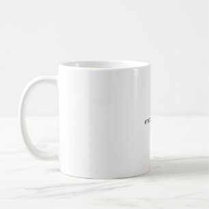 Emotion Level Zero Funny Tech Mug Minimal AI Humou