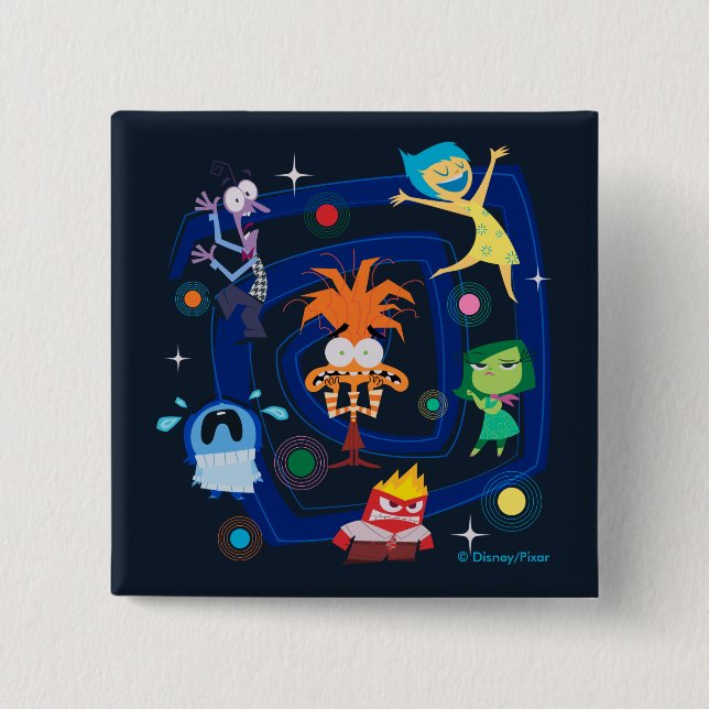 Emotion Whirlwind 2 Inch Square Button (Front)