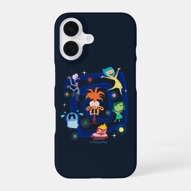 Emotion Whirlwind iPhone 16 Case (Back)