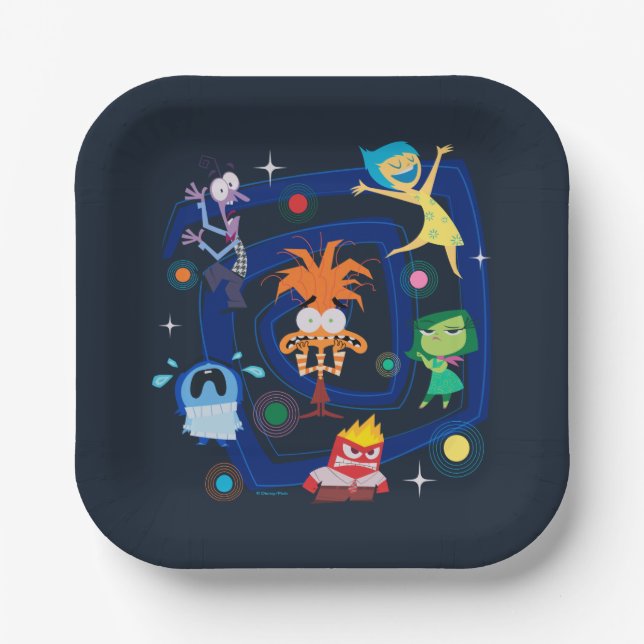 Emotion Whirlwind Paper Plate (Front)