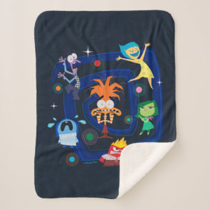 Emotion Whirlwind Sherpa Blanket